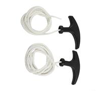 2pcs 950mm 49cc Pull Cord Starter para Mini para Motocicleta Quad Bike con Mango Ergonómico y Polea de Rebote