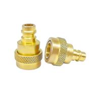 2Pcs A/C R134a to R1234yf Conversion Kit,Quick Adapter Adjustable HighandLow Voltage Connector,for Air Conditioner