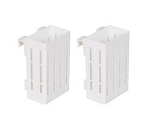 2pcs Acuarios Soporte De Plantas para Diversos Tanques De Pescado Acuarios Sembradores Hidropónicos Cesta Cesta Pots Pescks Hábitat Oficina Peces Decors