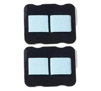 2Pcs Adhesive Pen Clip Organiser For Tablet Notebook Planner Journal Elastic Band Stand Double Slots Organiser Leather Pen Clip