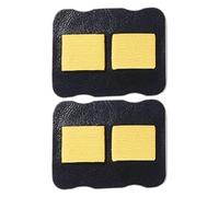 2Pcs Adhesive Pen Clip Organiser For Tablet Notebook Planner Journal Elastic Band Stand Double Slots Organiser Leather Pen Clip