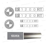 2pcs Adhesivo compatible con Motocicletas Moto R1200 RT BMW Motorrad R 1200 R1200RT (Silver)