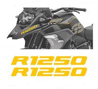 2pcs Adhesivo R1250 Compatible con Motorrad R1250 GS Adventure R 1250 HP 2019 (Amarillo)