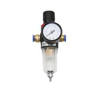 2pcs AFR-2000 Pneumatic Filter Air Treatment Unit Pressure Regulator Compressor Reducing Valve Oil Water Separation AFR2000 Gauge(BT 8mm Fitting)