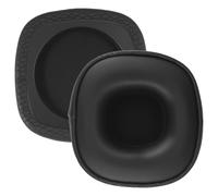 2Pcs Almohadillas Repuesto Compatibles con Marshall Major III, Almohadillas Inalámbricos con Espuma Aislante del Ruido Cuero Proteico(Negro)