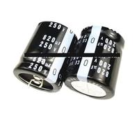 2PCS Aluminum Electrolytic capacitor 200V820UF 35x25mm