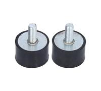 2Pcs AntiVibration Mount Rubber Isolator for Air Compressor Diesel Engine VD M10 25mm