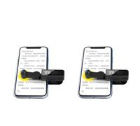 2pcs Auto Screen Clicker for Phone: Mobile Phone Screen Device Speed Clicker Fast Click Simulation Finger Continuous Click Phones Screens Tapper for Game Live Broadcasts Likes Reward Task