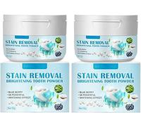 2pcs Baking Soda Tooth Powder Intensive Stain Remover Teeth Whitening Powder,Tooth Whitening Powder, Enamel Safe Whitening, Active Teeth Whitening, for Sensitive Teeth