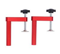 2pcs Bench Dog Clamp Aleya Aluminio Sostenga a la altura del banco Herramientas de carpintería de bricolaje de bricolaje 19 mm