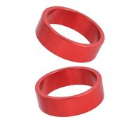 2pcs Bicicletas Headsets Spacer Bike Front Stiel Fork Lavadora Bicicletas Horquilla Delantera Tronco Espaciador para Bicicleta de Montaña Auriculares Lavadora