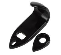 2pcs Black Rigid ABS Gran Pulgar Pick Finger Finger Finge For Alto Saxophon Sax Woodwind Instrumentos Musicales Partes Kit de Saxofón
