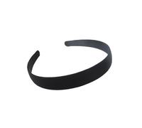 2PCs Black Simple Wide Headband 1.5 2 2.5 3 4cm Girl Women DIY Jewelry Material Headband Semi-finished Hair Acce(Black C)