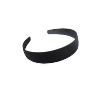 2PCs Black Simple Wide Headband 1.5 2 2.5 3 4cm Girl Women DIY Jewelry Material Headband Semi-finished Hair Acce(Black D)