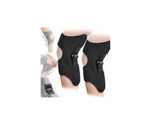 (2pcs, Black) Swarous Knee Booster,2025 New Knee Assistive Device, KneeBooster Brace