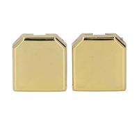 2pcs Bloc de glissement de remplacement du curseur de métronome en acier inoxydable pour métronome mécanique, violon, piano, guitare, pratique de pratique musicale pour musiciens