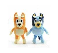 2PCS Bluey y Bingo Amigos Perros Peluche 28cm Muñeco UK