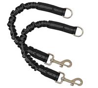 2pcs Bungee Perra Correa de Perro Extensible shurdy Nylon Shock Amortiguador de Entrenamiento de Entrenamiento para Perros para Correr y Entrenar