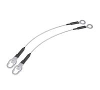 2pcs Cables de Soporte del portón Trasero de Acero Inoxidable, Accesorios para la Puerta Trasera del Maletero 44cm / 17in para 93-11 Cable Puerta Trasera