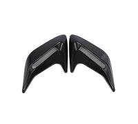 2pcs Car Auto Side Vent Air Flow Mudguard Intake Sticker Universal Black