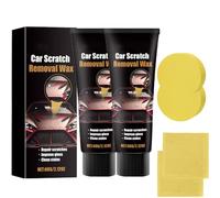 2Pcs Car Scratch Repair Paste,Car Scratch Removal Wax,Premium Car Scratch Repair Paste Polishing Wax Car Deep Scratch Remover Set with Wipe and Sponge