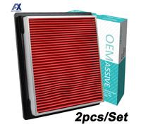 2Pcs Cars Motor Filtro de aire Piezas de coche 16546-JK20A para NISSAN INFINITI EX35 EX37 G25 G35 G37 Q40 Q60 QX50 350Z 370Z 3.5L 3.5L 3.7L V6