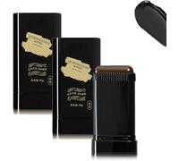 2Pcs Carylook Hair Color Stick,Waterproof and Sweat-Proof Hair Dye Stick,Portable Hair Color Touch-Up stick with Comb,2-in-1 Touch-Up Comb for Gray Hair Coverage (Black)