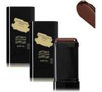 2Pcs Carylook Hair Color Stick,Waterproof and Sweat-Proof Hair Dye Stick,Portable Hair Color Touch-Up stick with Comb,2-in-1 Touch-Up Comb for Gray Hair Coverage (Coffee)