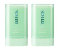 2Pcs Centella Sunscreen,Centella Protector Solar en Barra SPF50+ P Cen-tella Stick Solar Diaria,Palo So-lar Hidratante,Stick So-lar Facial,No Grasa,Fuerte Protección UV,para Todo Tipo de Piel