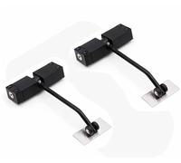 2Pcs Cierrapuertas,Cierrapuertas Automatico,Muelle Puerta,Cierre De Resorte De Puerta,Accionamiento Hidráulico Automático,Cierre De Puerta Automático Ajustable,Para Uso Residencial/Comercial