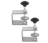 2PCS Clip De Fijación De Cajón, Abrazaderas De Instalación Frontal De Cajón, Plantilla De Montaje De Puerta De Gabinete, Herramientas De Instalación De Gabinete Abrazaderas De Carpintería De Cajón