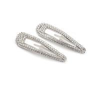 2pcs clips de cabello de chimenea de diamantes de diamantes de diamantes de diamante