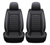 2Pcs Coche Fundas Asientos para Ford Mustang 2011-2026, Impermeables Cubreasientos Cómodo Funda Asiento Cubreasientos Transpirable Accesorios,C/Black White