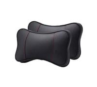 2PCS Coche PU Cuero Reposacabezas, para Mercedes-Benz Mercedes-EQ EQA EQB EQC EQS 250 300 350 400 580 450+ Asiento Cervical Almohada Transpirable Cómodo Ajustable Car Accesorios,B