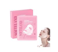 (2pcs)Collagen Face Mask Overnight, Collagen Face Mask, Glow up Firm Skin Deep Hydrating Masks for Wrinkle Reduction and Pore Minimization