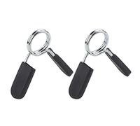 2pcs Collares de Clip de Resorte Estándar 1" Abrazadera de Resorte para Entrenamiento Levantamiento de Pesos Gimnasio