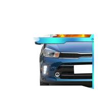2PCS Compatible With KIA PEGAS 2018 2019 LED DRL Daytime Running Lights Daylight Fog Lamp Decoration Signal Lamp(White and yellow)
