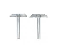 2PCS Cork Borer Stainless Steel Manual Cork Rubber Stopper Borer Tool for School Laboratory