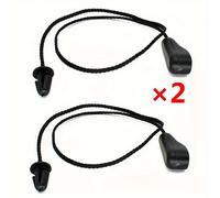2pcs Correa de Soporte para Estante de Paquete de Coche con Cordón de Cuerda 4M51A46538AB para Ford MK1 para Ford Focus Hatchback MK2