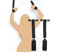 2PCS Correas de Nailon para Colgar en la Puerta para Juegos de Interior en Pareja ejercicio deportivos Deportes