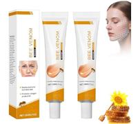 2Pcs Crema Antiarrugas con Veneno de Abeja 20g,Bee Venom,Crema Antiarrugas de Veneno de Abeja,Hidratante Reparadora para Todo Tipo de Piel, Cuidado Intensivo