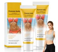 2PCS Crema Quema Grasa Abdominal,Crema Reductora de Grasa Anticelulítica,Reafirmante Corporal para Mujer y Hombre,Potenciador de Entrenamiento para Moldear Cintura,Abdomen y Glúteos,120g