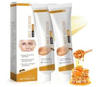 2PCS Crema Veleno d’Api 20g,Antirughe Idratante Lifting e Rassodante per Viso e Collo, Texture Leggera ad Assorbimento Rapido,Cura Anti-Età per la Maggior Parte dei Tipi di Pelle