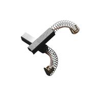 2Pcs D172 Square Electrographite Brushes with Spring - 10x10x40mm for DC Motors in Power Tools & Generators