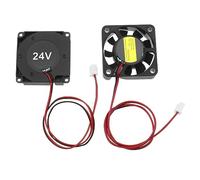 2pcs DC 24V Ventilador de Refrigeración Turbo del Ventilador Hotend de la extrusora Compatible con Ender 3/Ender 3 Pro/Ender 3 V2/Ender 5 Series 4010 Ventiladores