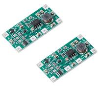 2PCS DC 5V 1A UPS Módulo de Fuente de alimentación ininterrumpida 18650 Protección de batería de Litio