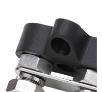 2pcs DC48V M8 Battery Power Distribution Terminal Red Black 80A M8 Thread Busbar Stud Junction Post for Vehicles