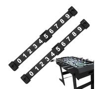 2pcs Desktop Shuffleboard Score Keeper | Football Score Counter | 10 Numbers Scoring Scores Counter Indicator for Standard Foosbal Tables