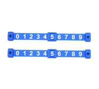 2pcs Desktop Shuffleboard Score Keeper | Football Score Counter | 10 Numbers Scoring Scores Counter Indicator for Standard Foosbal Tables