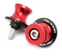 2pcs Diabolos M8*1.5 CNC Aluminio 8mm Tornillos Para S1000R S1000RR S1000XR S1000RR HP4 2009-2015 2016 2017 2018 2019（Rojo）